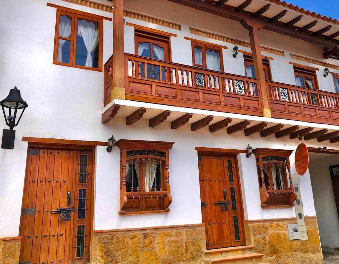 Hospederia Santa Ana Hotel Villa de Leyva Exterior foto